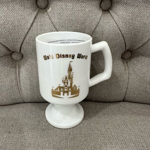 Disney 50th Magical Celebration Cinderella Castle Vault Footed Mug New 2 avail